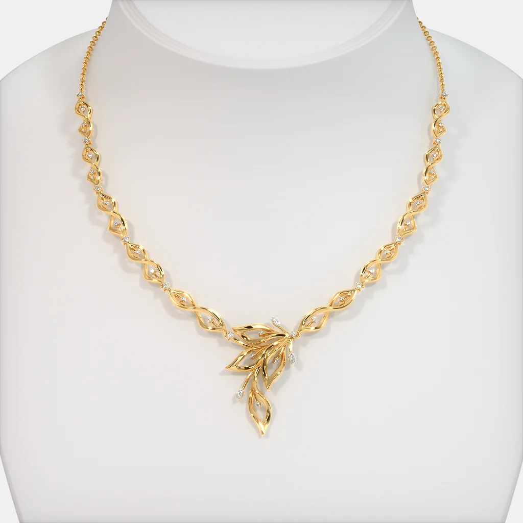 The Almire Necklace 18KT Yellow gold 15.7Grams